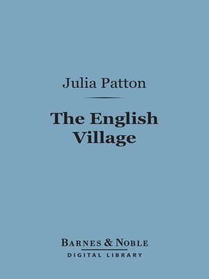 cover image of The English Village (Barnes & Noble Digital Library)